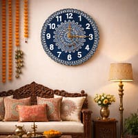 Aipan Art Wall Clock (3)