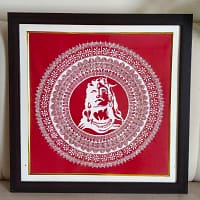 Shiva Aipan Art Frame (1)