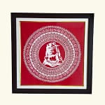 Shiva Aipan Art Frame