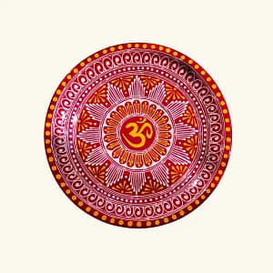 Aipan Om Plate