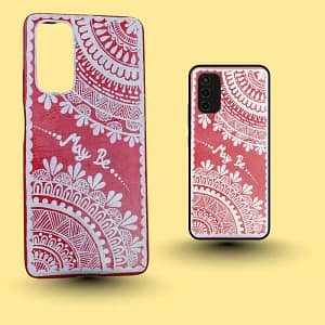 Handpainted Aipan Mobile Back Cover
