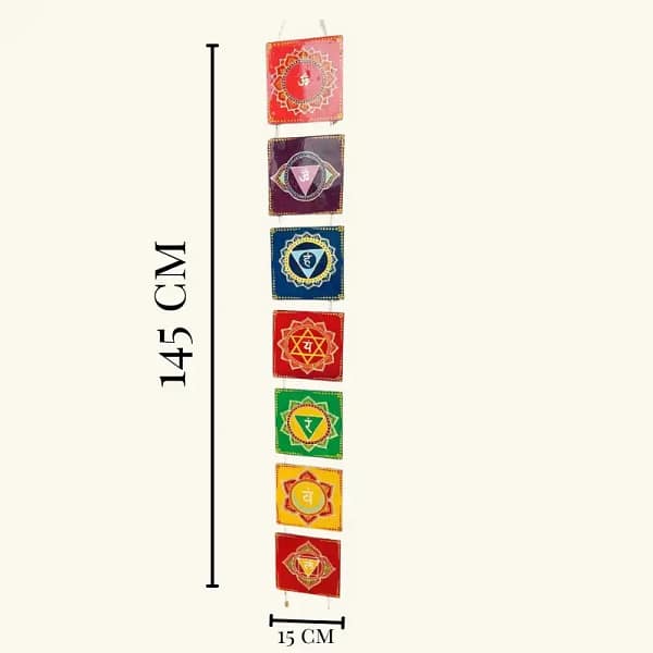 7 Chakras Wall Hanging