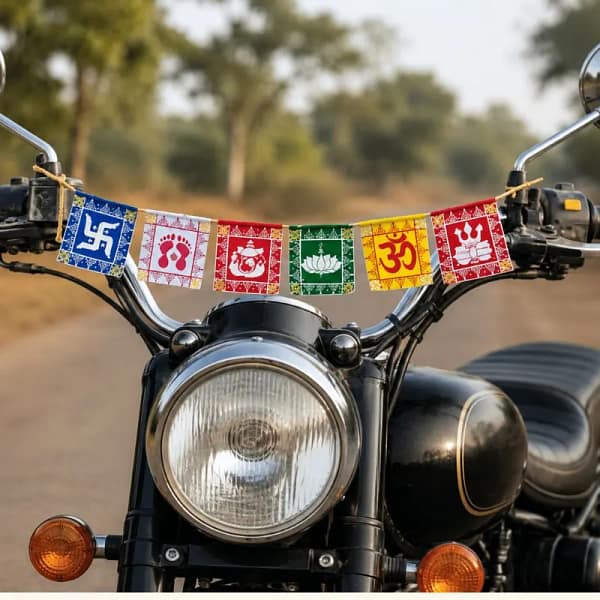 Aipan Toran Flag For car & bike